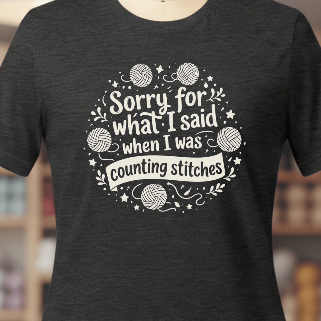 Sorry T-Shirt Dark Grey / XS