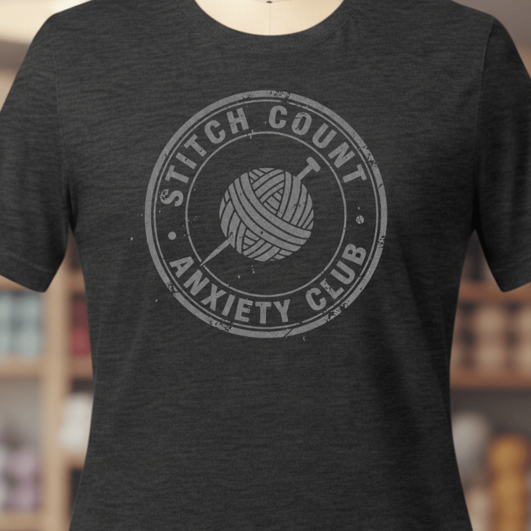 Stitch Count T-Shirt Dark Grey / XS