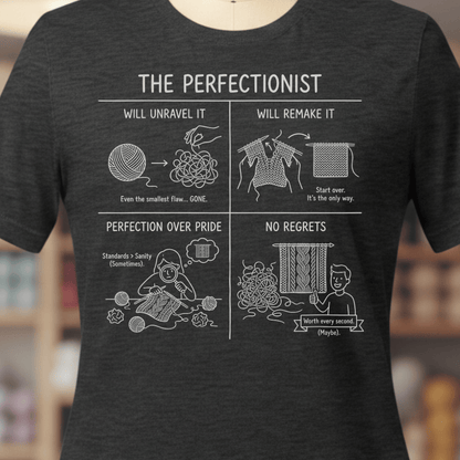 The Perfectionist T-Shirt Dark Grey / XS