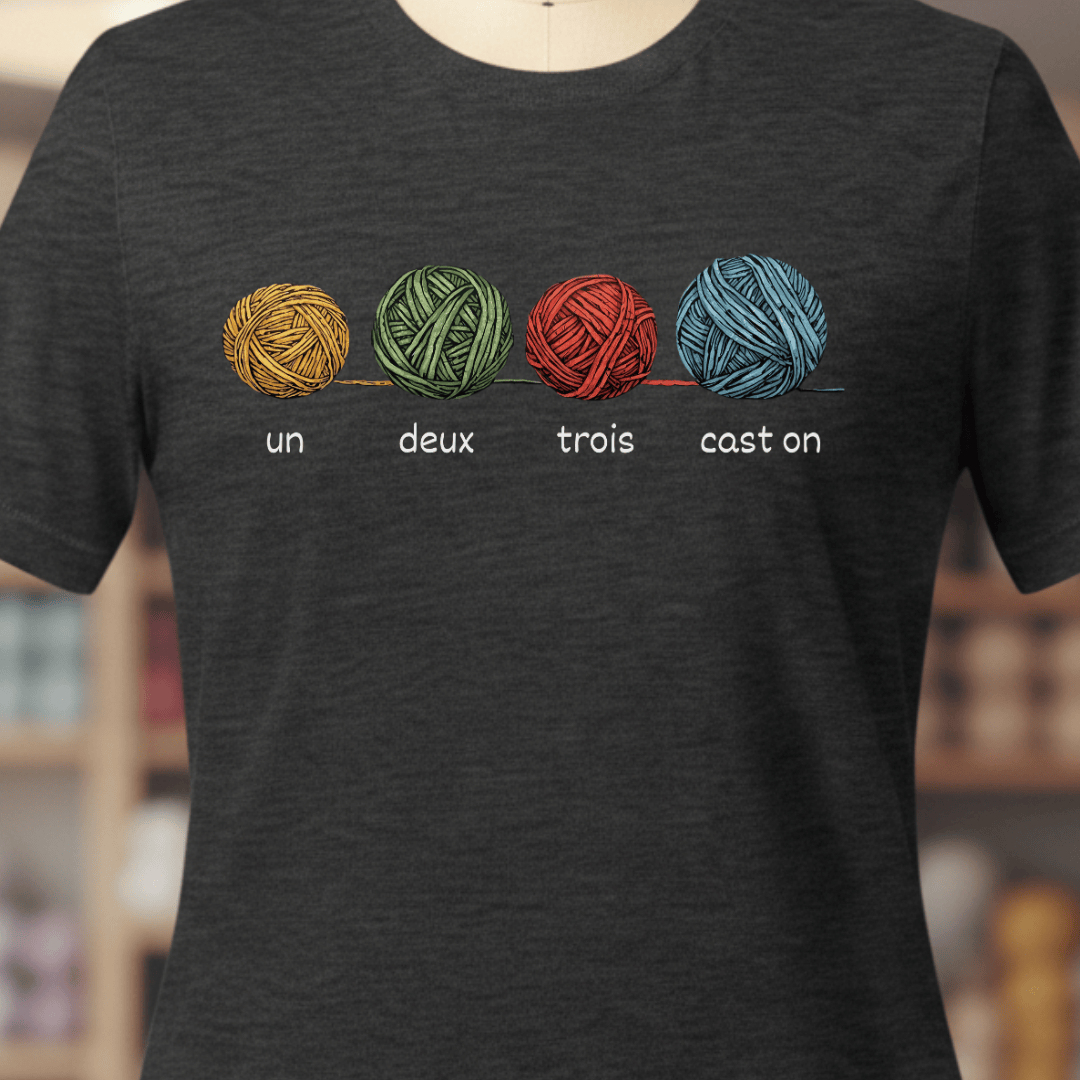 Un Deux Trois Cast On T-Shirt Dark Grey / XS