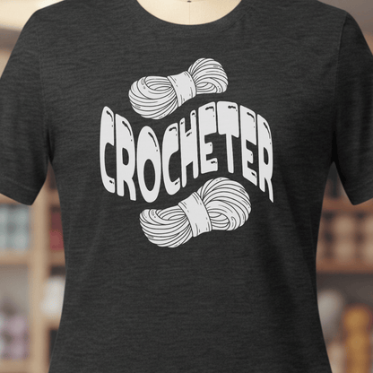 Warped Crocheter T-Shirt Dark Grey / XS