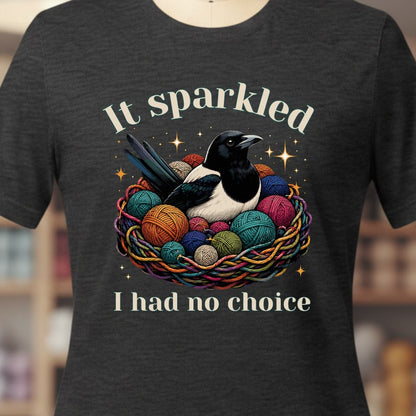 Yarn Magpie T-Shirt Dark Grey / XS