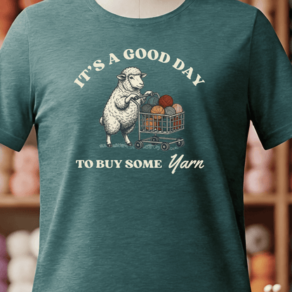 A Good Day T-Shirt Deep Teal / S