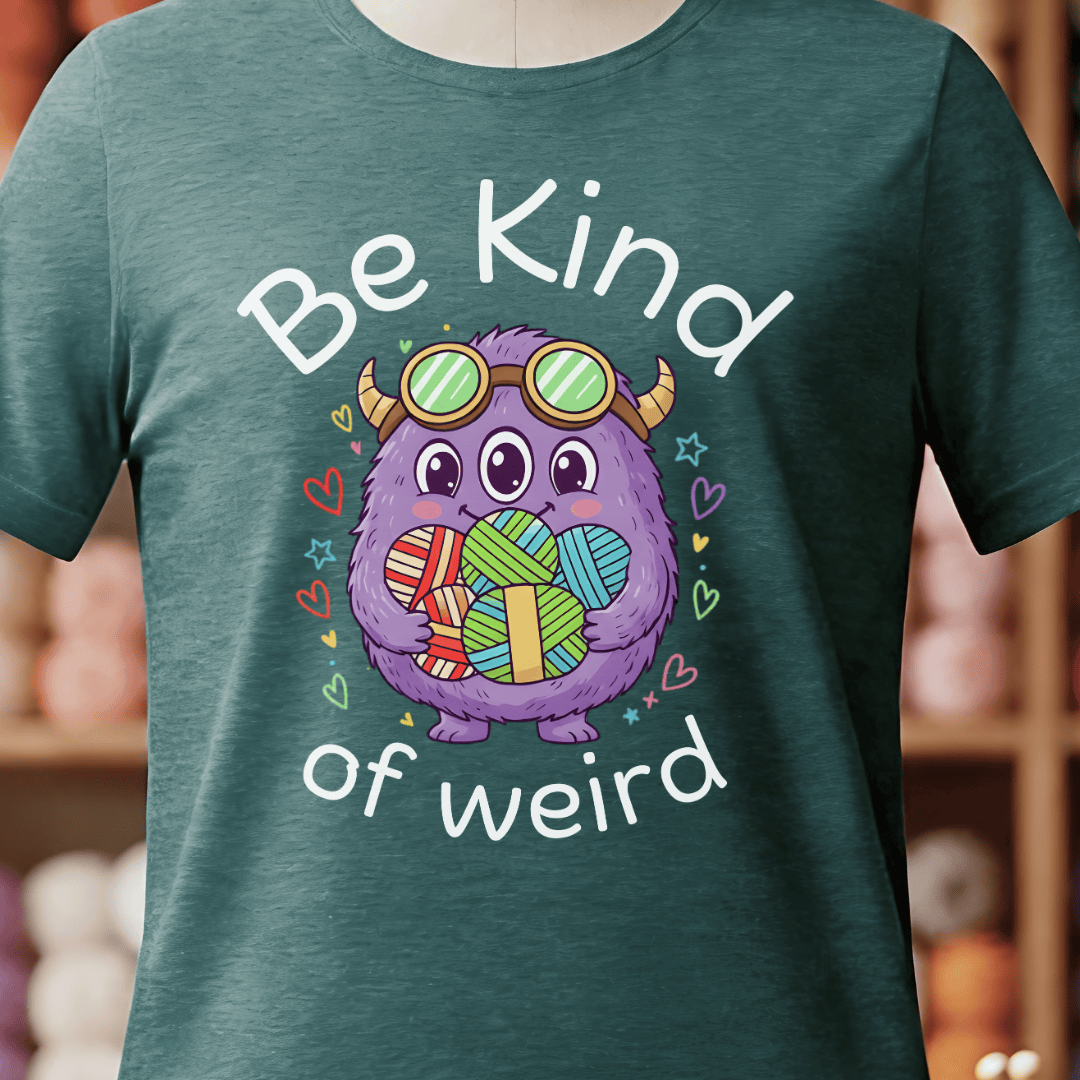 Be Kind Of Weird T-Shirt Deep Teal / S