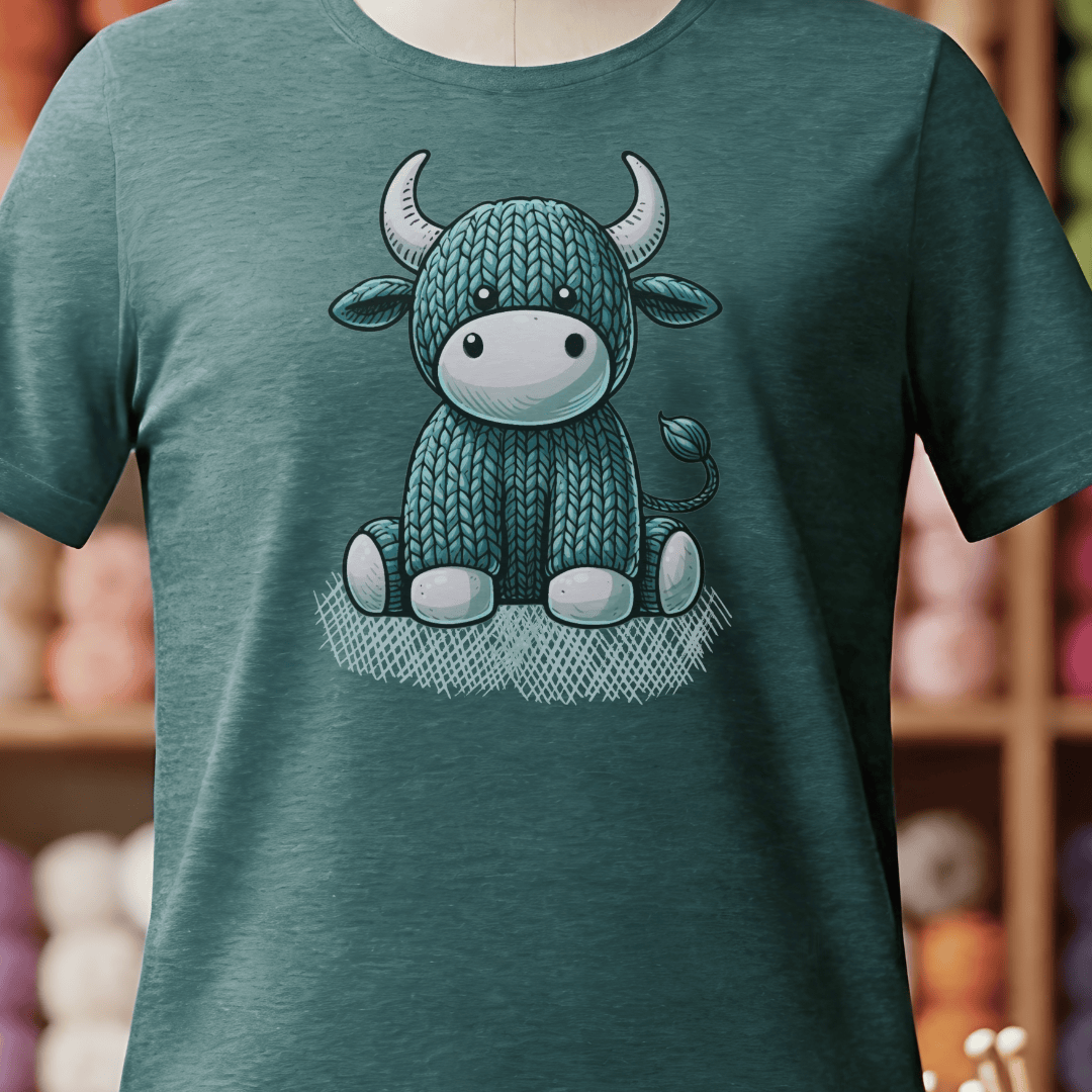 Bull Knit T-Shirt Deep Teal / S