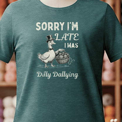Dilly Dallying T-Shirt Deep Teal / S