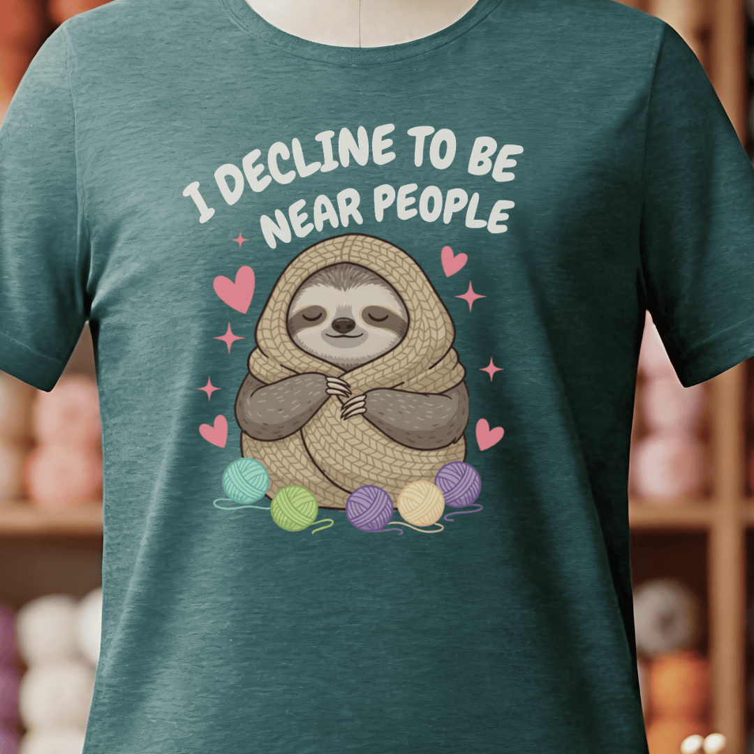 I Decline T-Shirt Deep Teal / S