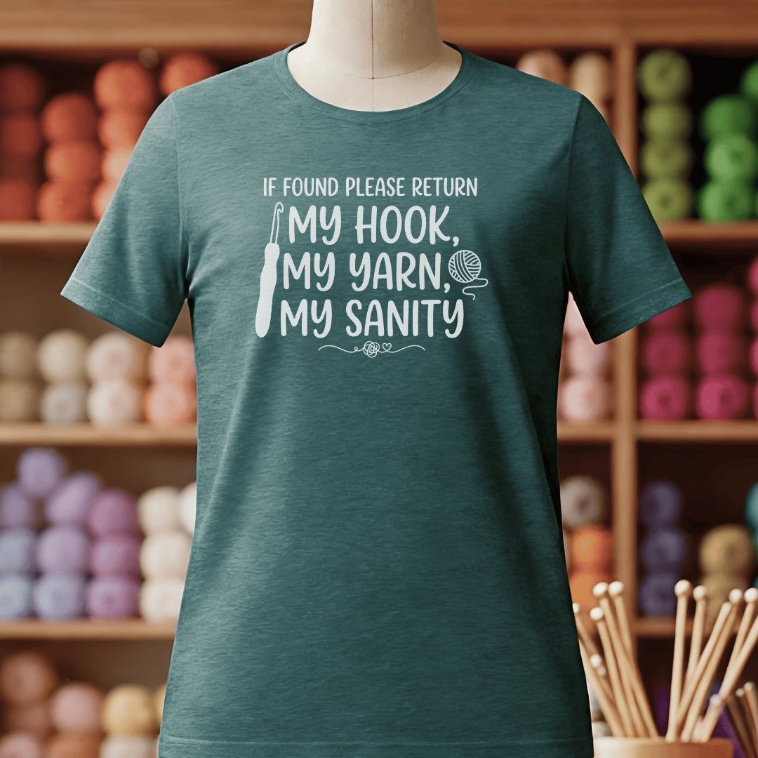 If Found T-Shirt Deep Teal / S