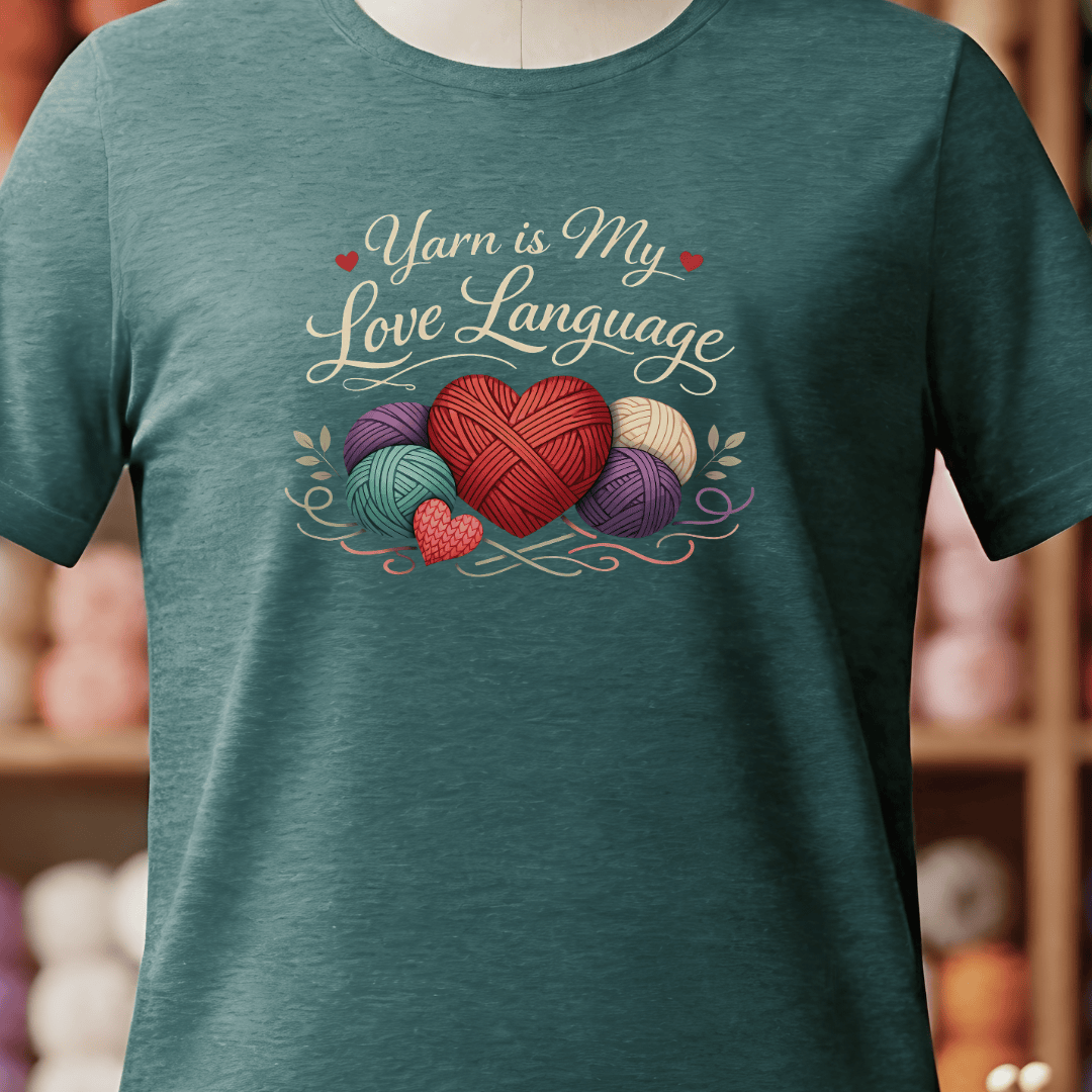 Love Language T-Shirt Deep Teal / S