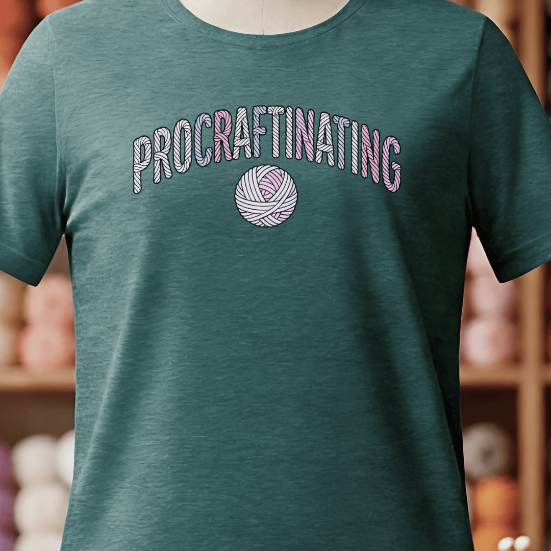 Procraftinating T-Shirt Deep Teal / S