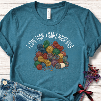 Sable Household T-Shirt Deep Teal / S