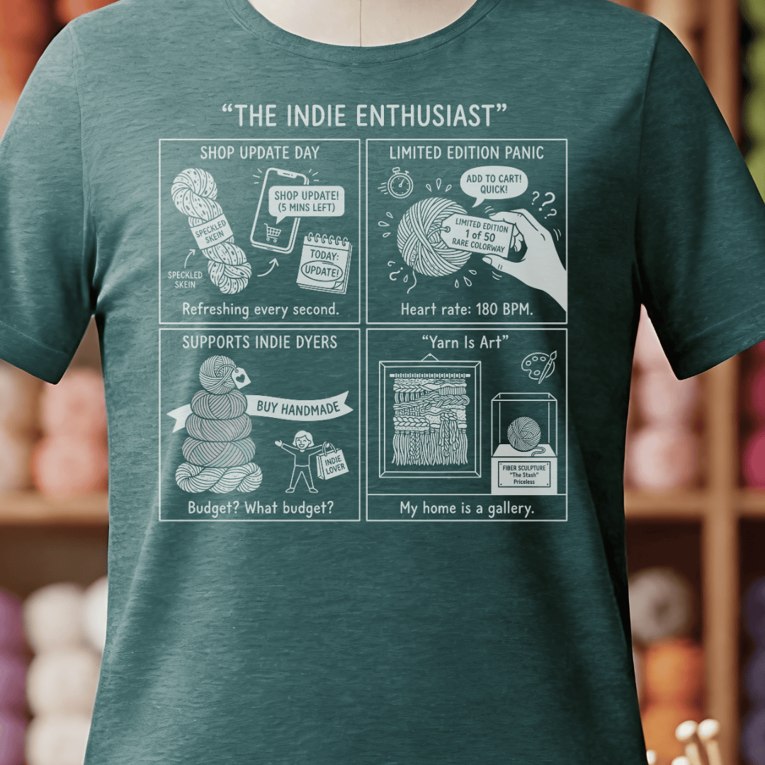 The Indie Enthusiast T-Shirt Deep Teal / S