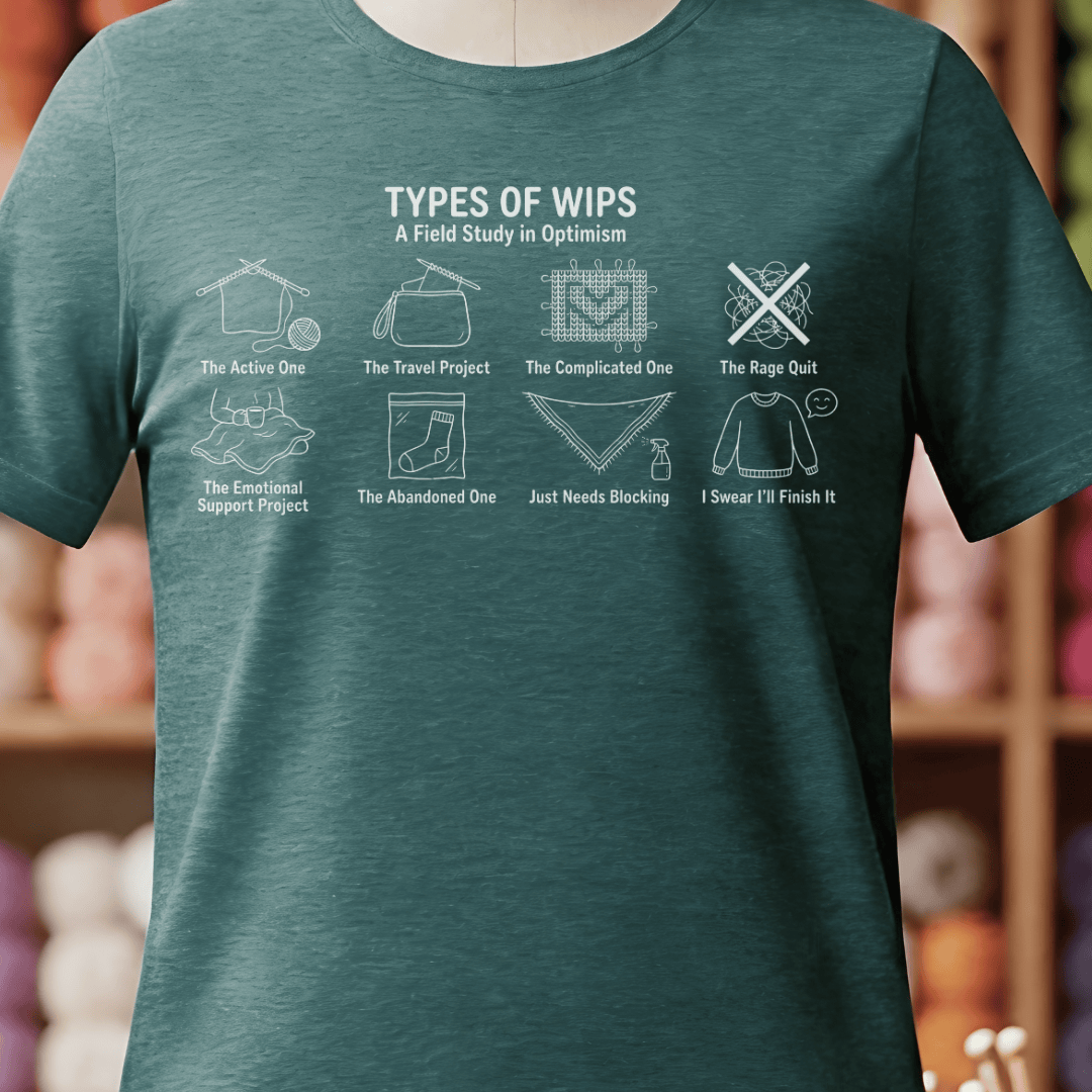 Types Of WIPs T-Shirt Deep Teal / S