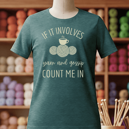 Yarn & Gossip T-Shirt Deep Teal / S