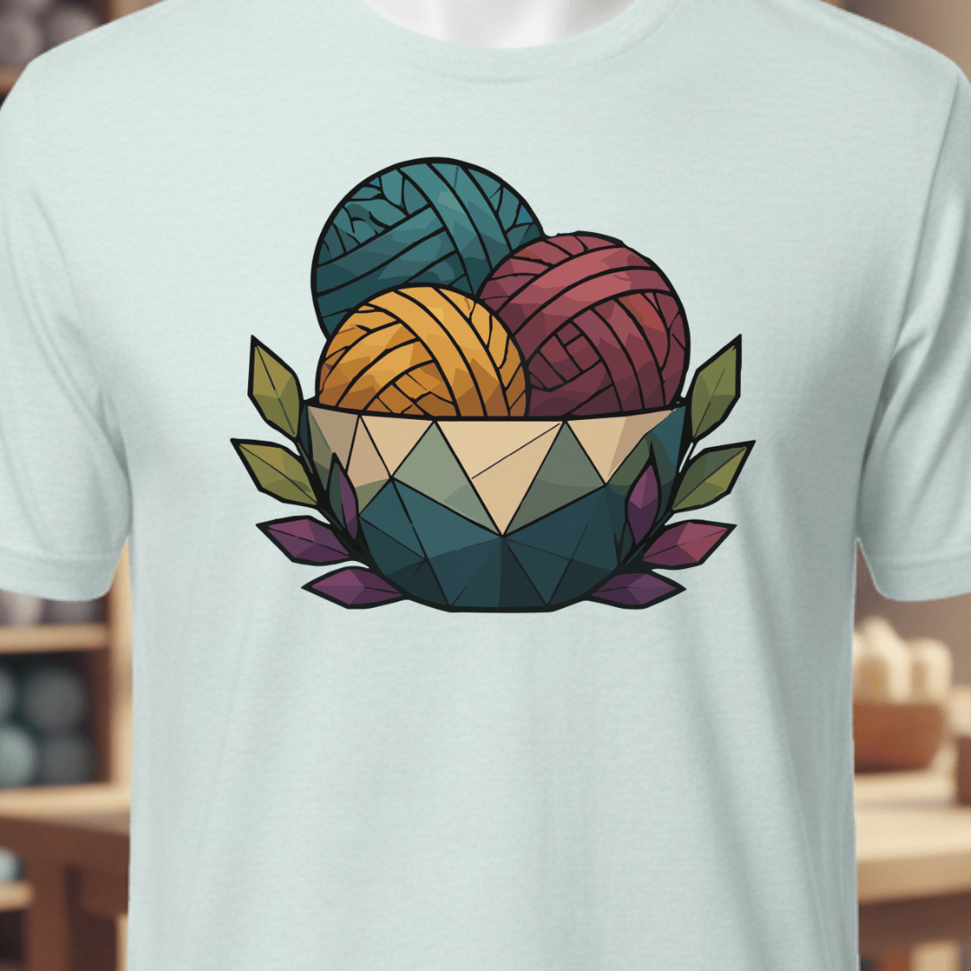GeoBowl T-Shirt Ice Blue / XS