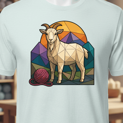 GeoGoat T-Shirt Ice Blue / XS