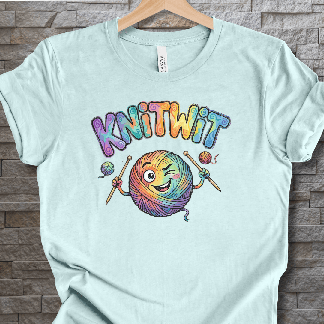 Knitwit T-Shirt Ice Blue / XS