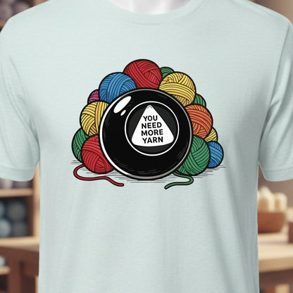 Magic Yarn Ball T-Shirt Ice Blue / XS
