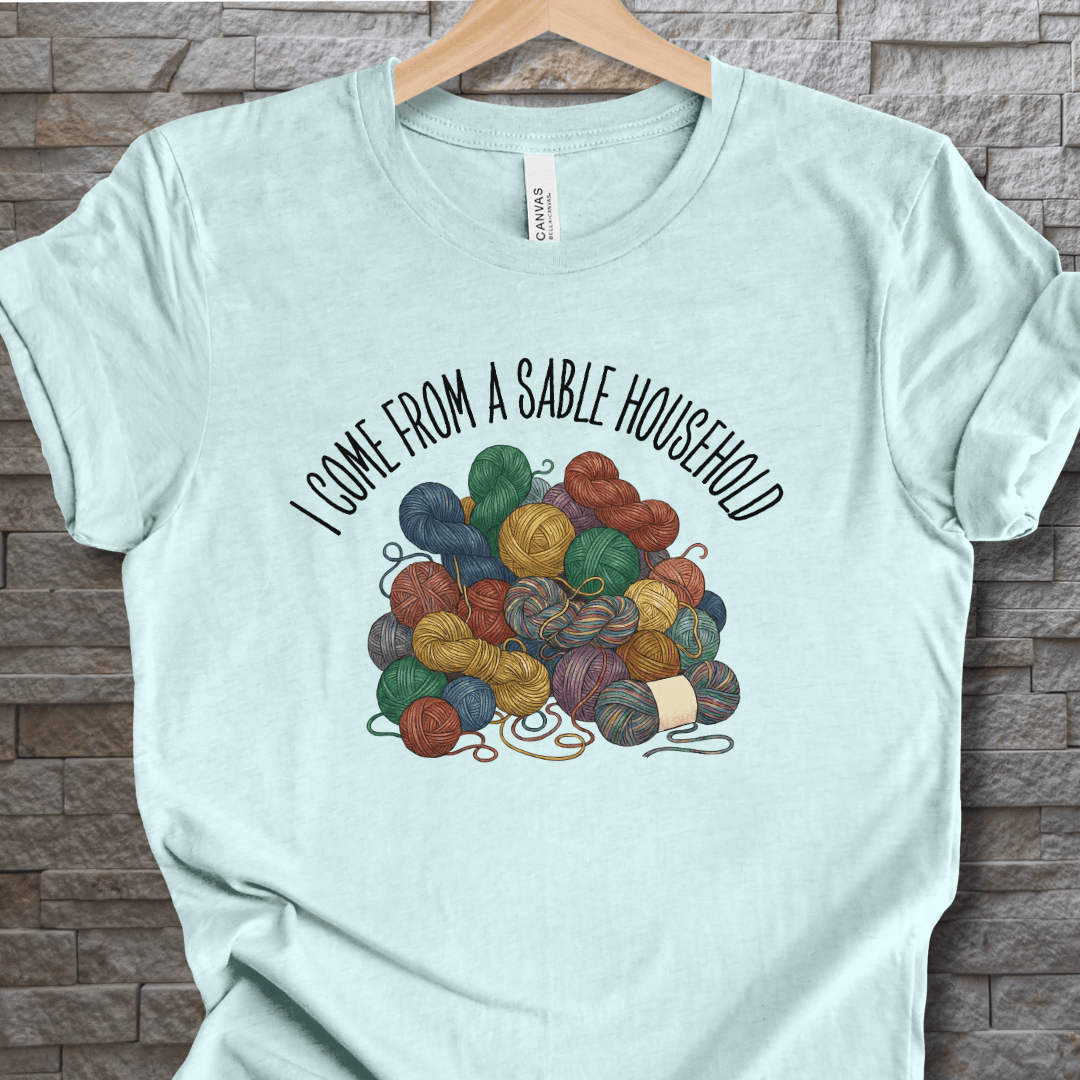 Sable Household T-Shirt Ice Blue / XS