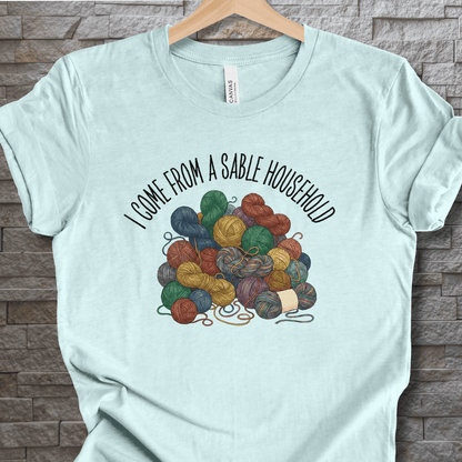 Sable Household T-Shirt Ice Blue / XS