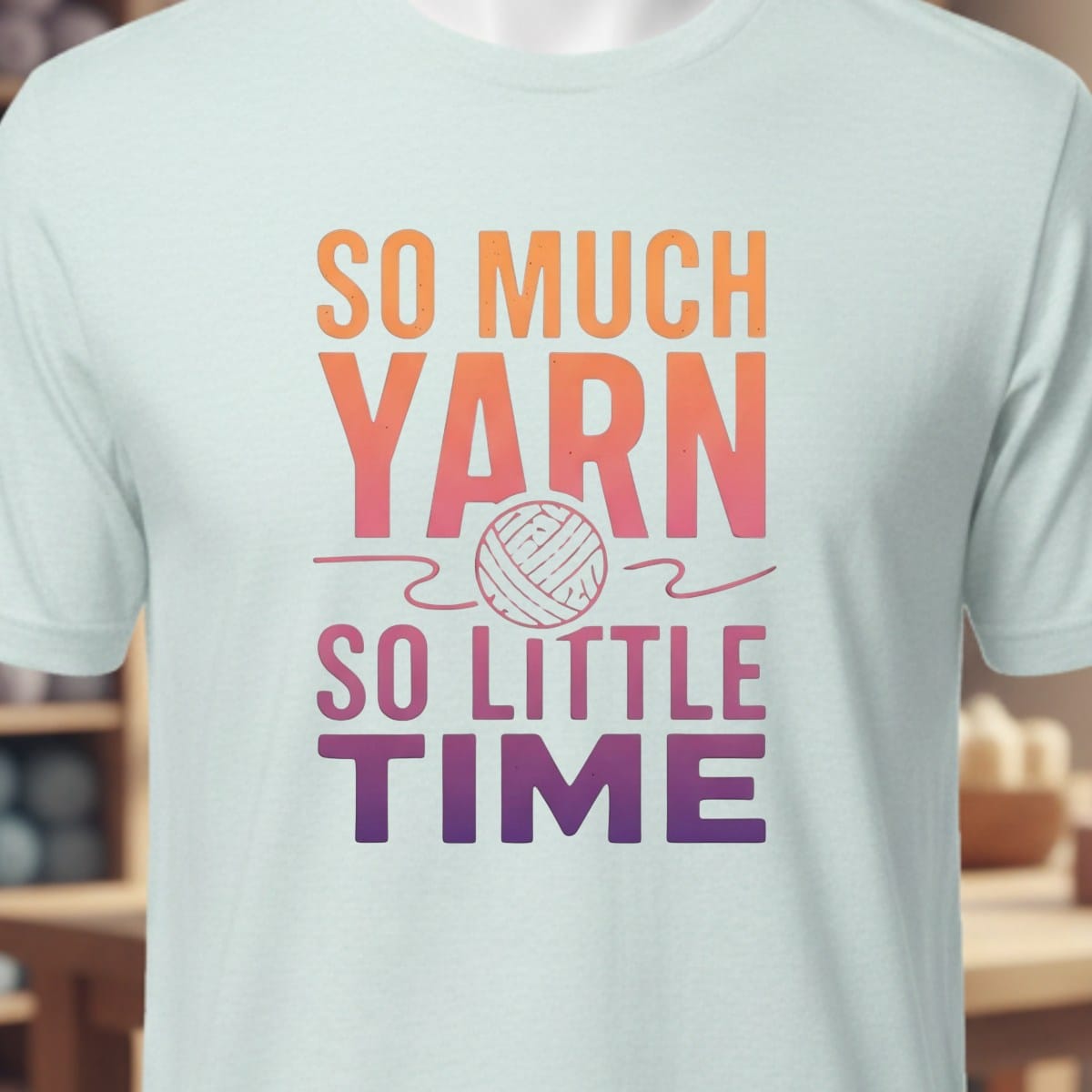 So Much Time Sunset T-Shirt Ice Blue / XS