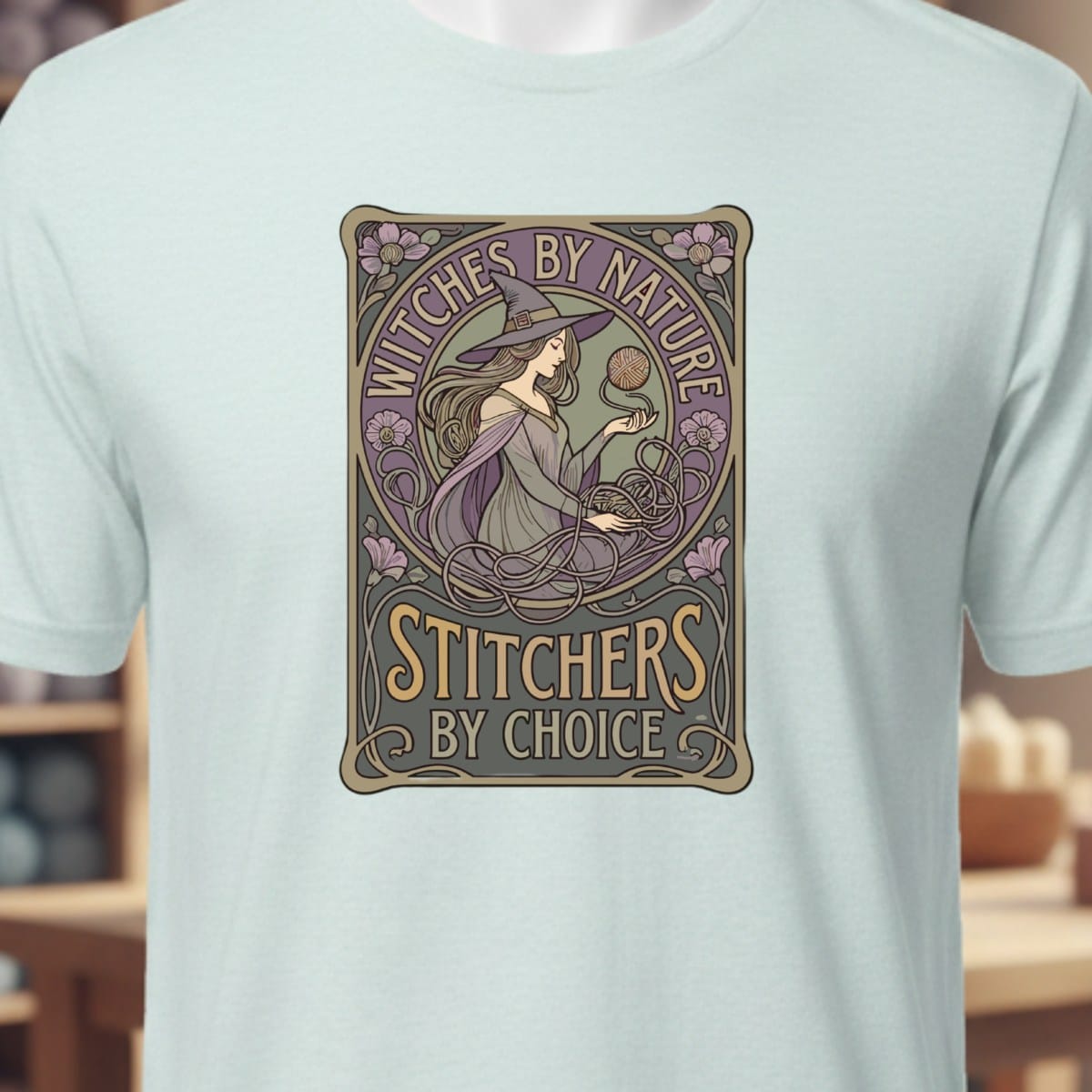 Witches By Nature T-Shirt Ice Blue / XS