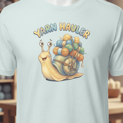 Yarn Hauler T-Shirt Ice Blue / XS
