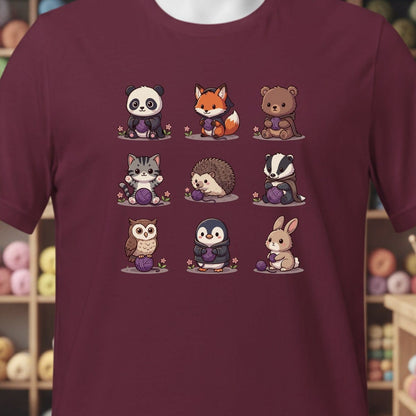 Creature Comforts T-Shirt Maroon / XS