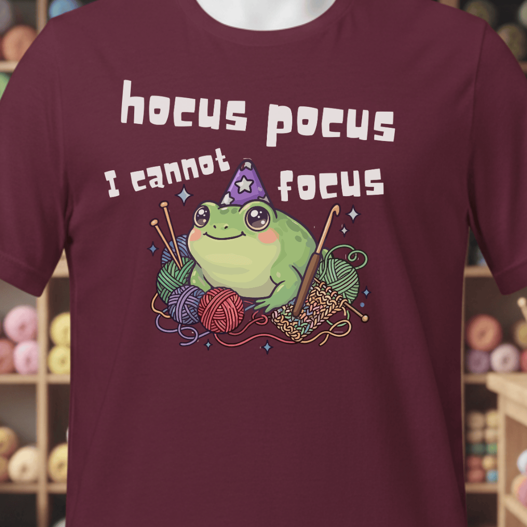 Hocus Pocus T-Shirt Maroon / XS