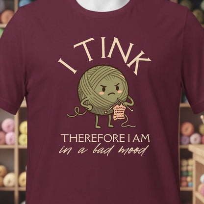 I Tink T-Shirt Maroon / XS
