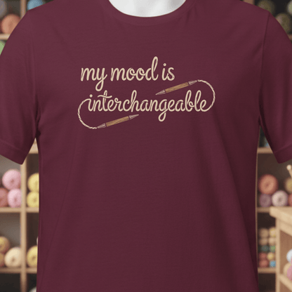 Interchangeable T-Shirt Maroon / XS