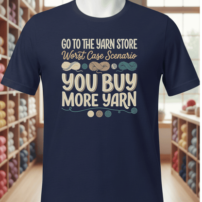 Buy More Yarn T-Shirt Navy / S