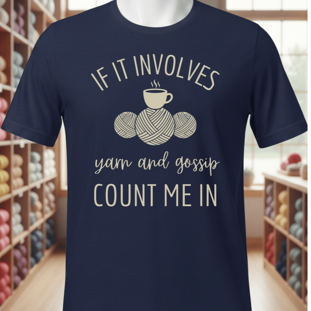 Yarn & Gossip T-Shirt Navy / S