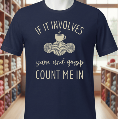 Yarn & Gossip T-Shirt Navy / S