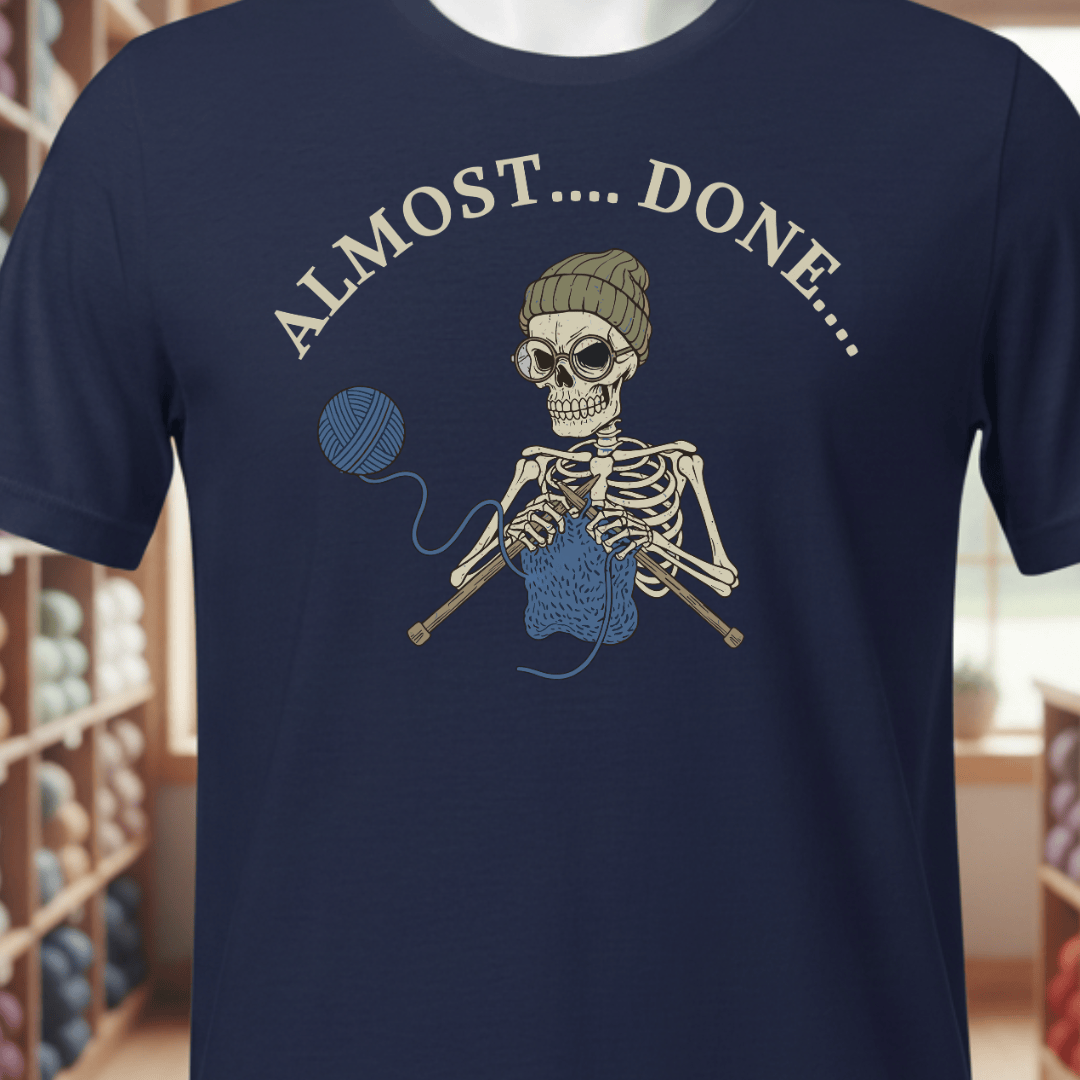 Almost Done T-Shirt Navy / XS