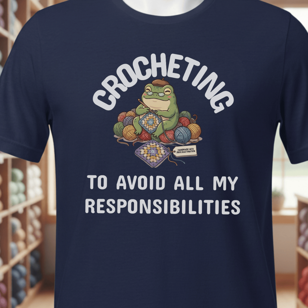 Avoid Responsibilities T-Shirt Navy / XS