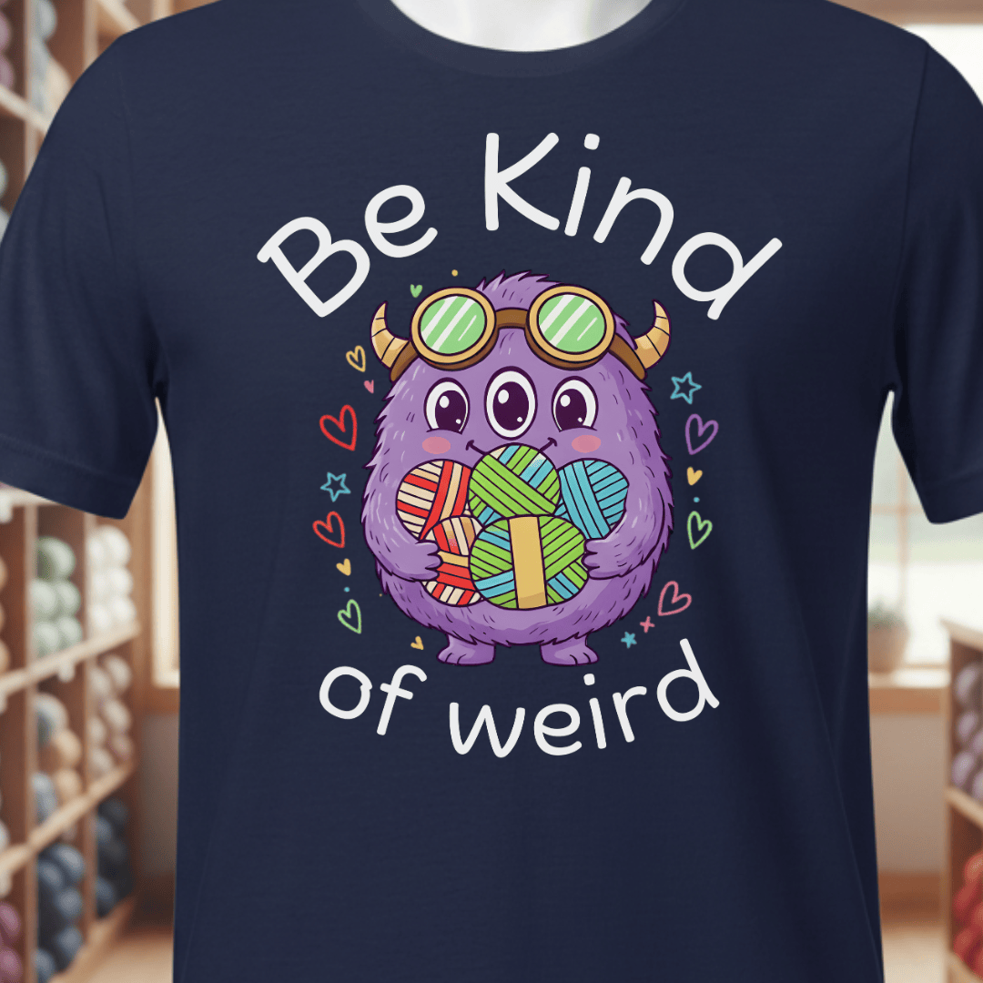 Be Kind Of Weird T-Shirt Navy / XS