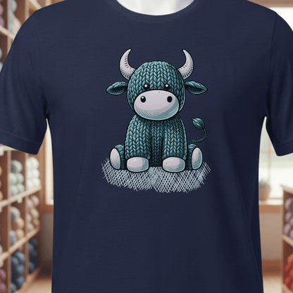 Bull Knit T-Shirt Navy / XS