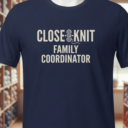 Close Knit Family T-Shirt Navy / XS