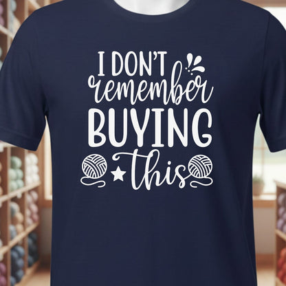 Don't Remember T-Shirt Navy / XS