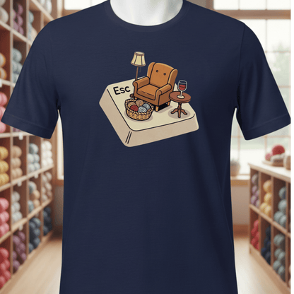 Escape T-Shirt Navy / XS