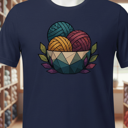 GeoBowl T-Shirt Navy / XS