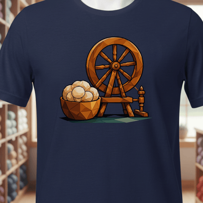 GeoWheel T-Shirt Navy / XS