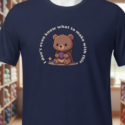 I Don't Even Know T-Shirt Navy / XS