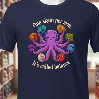 It's Called Balance T-Shirt Navy / XS