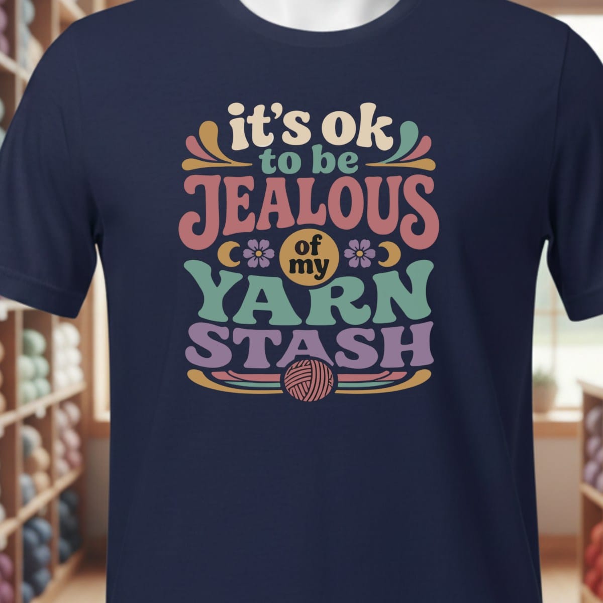 Jealous T-Shirt Navy / XS