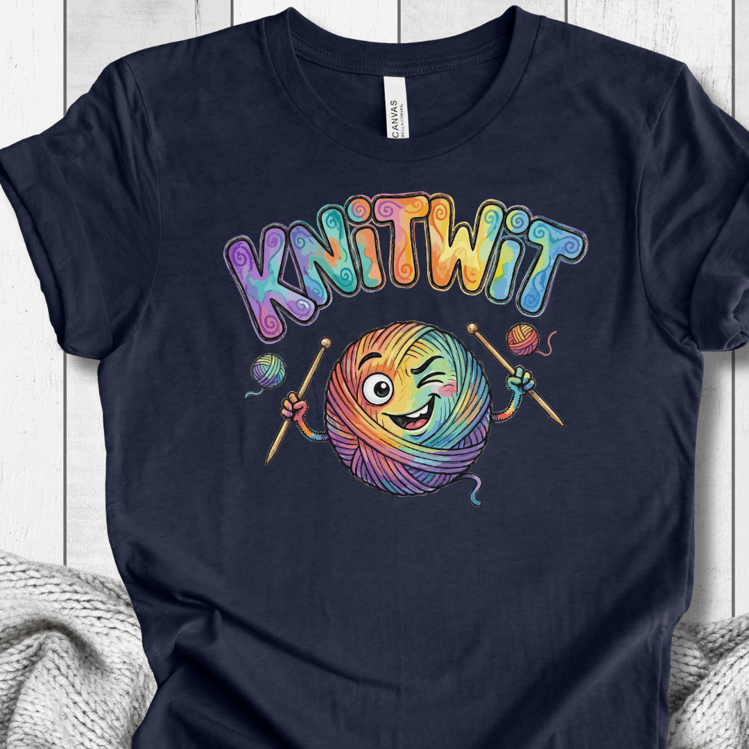 Knitwit T-Shirt Navy / XS