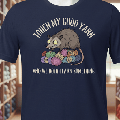 Learn Something T-Shirt Navy / XS