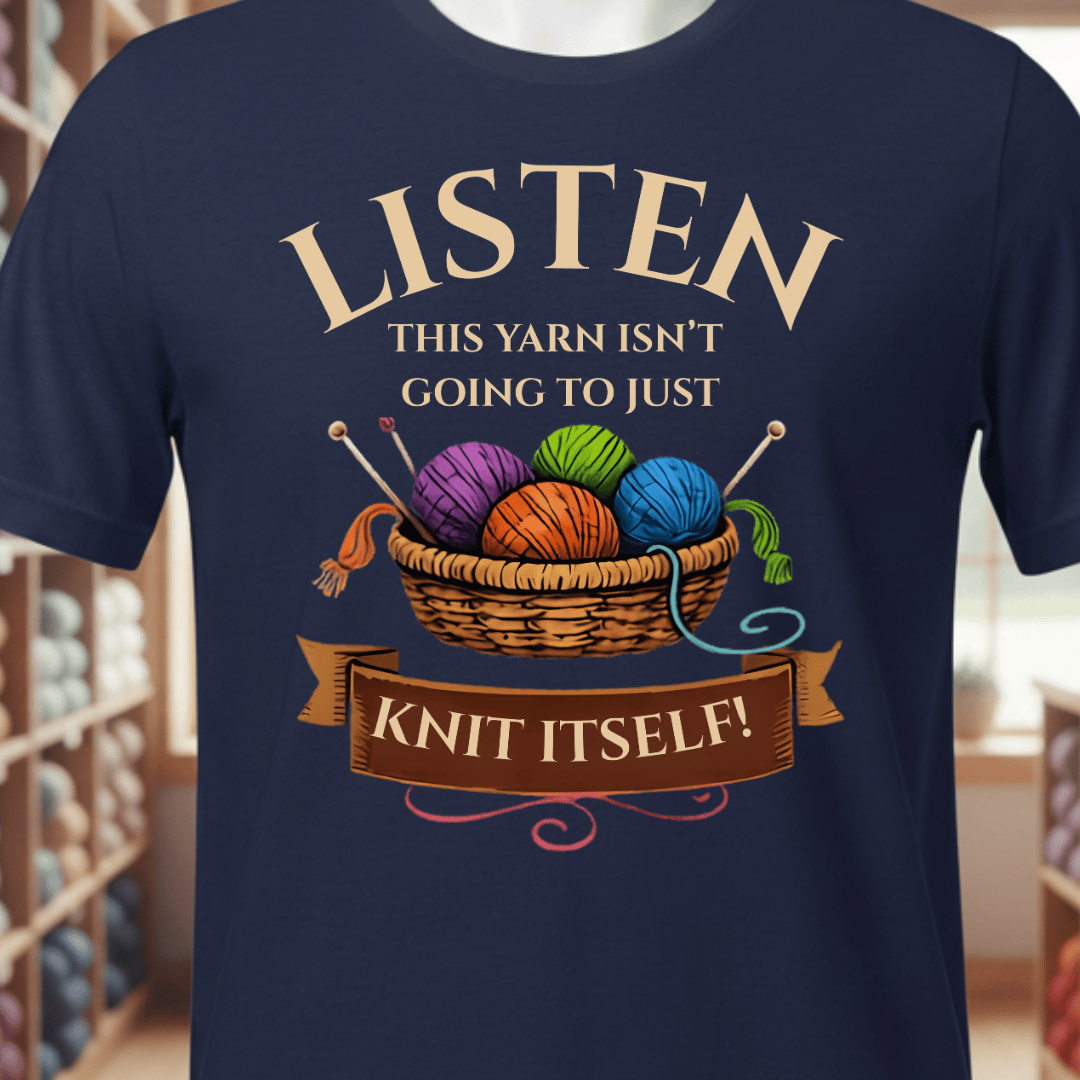 Listen T-Shirt Navy / XS