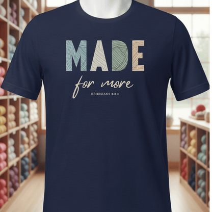 Made For More T-Shirt Navy / XS